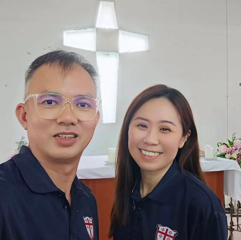 Pastor Jony and his wife Soojin